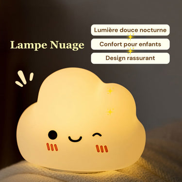 Lampe veilleuse cloudy pour enfant-Lampe Veilleuse